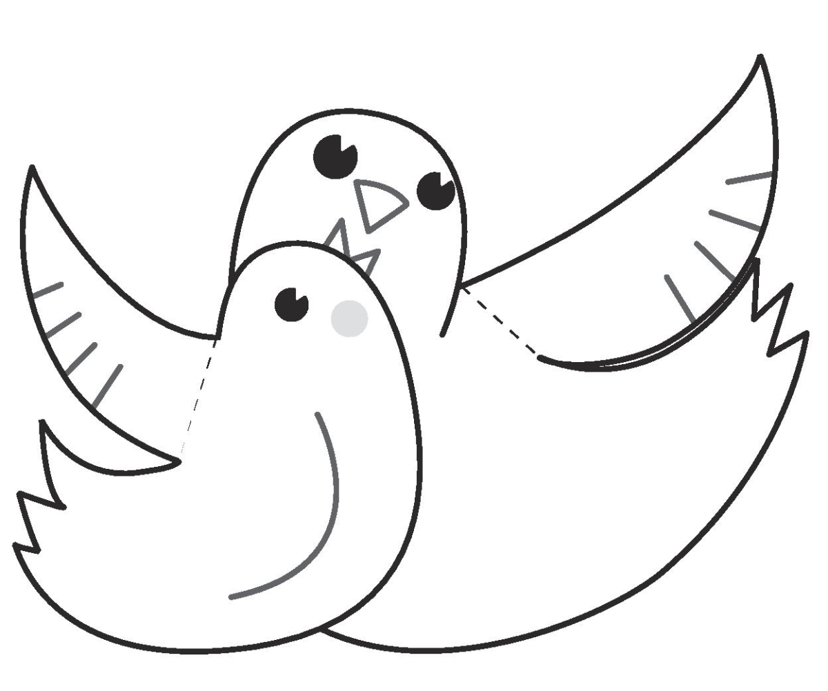 Конусная кукла из бумаги