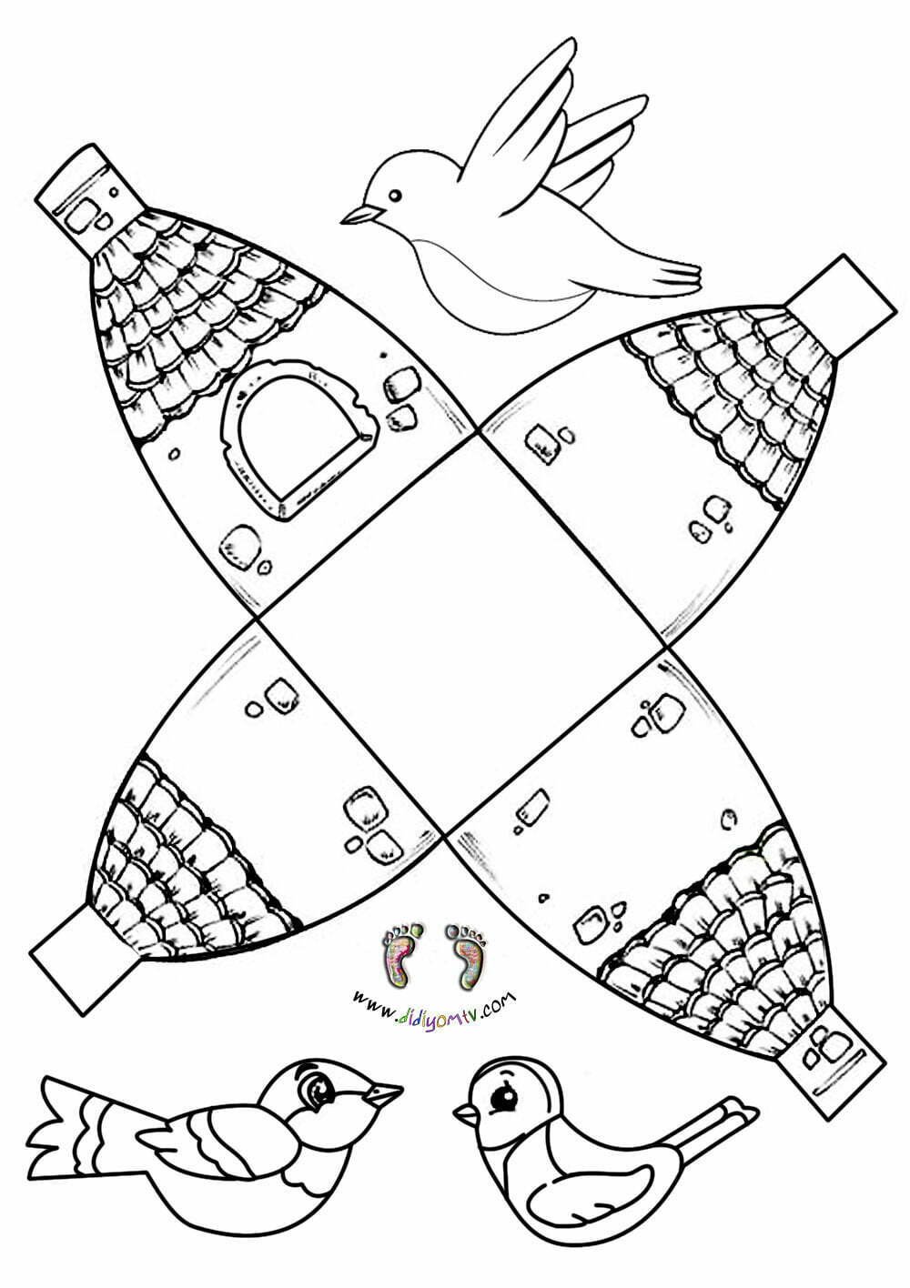 Поделки из бумаги шаблоны