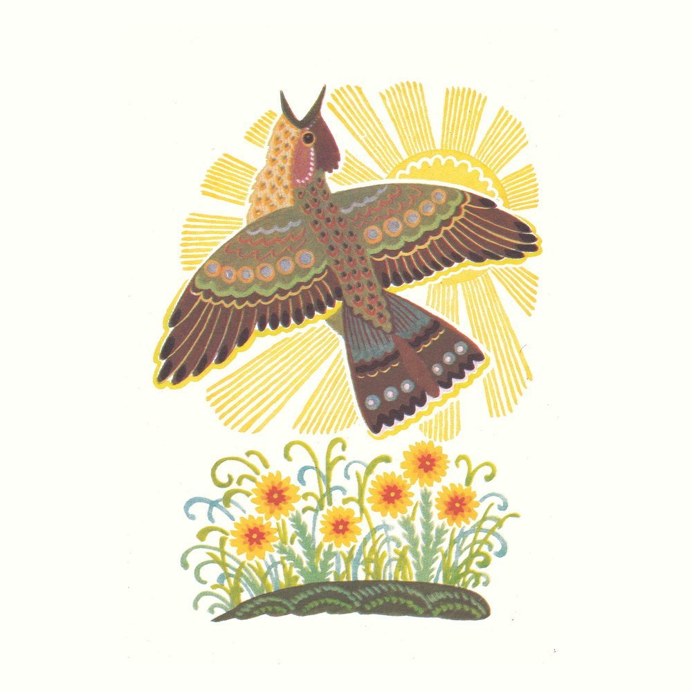 Март песнь жаворонка