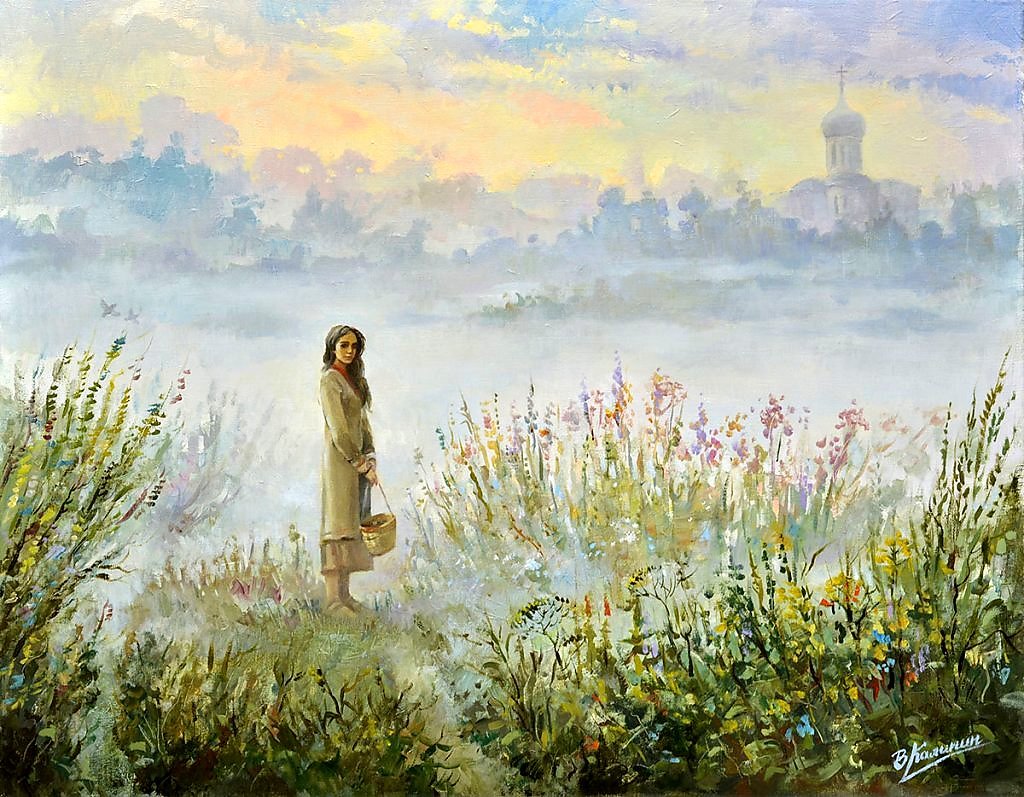 Иллюстрации к романсу жаворонок