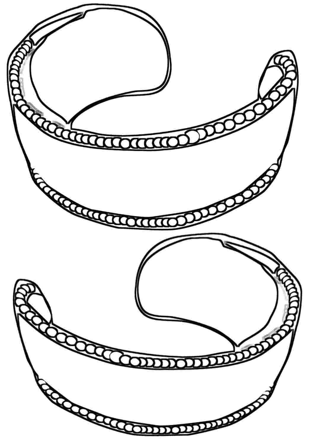 Раскраска браслет