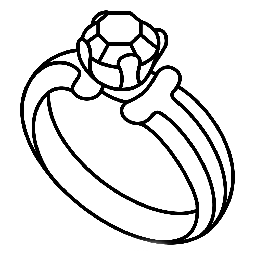 Кольцо раскраска для детей