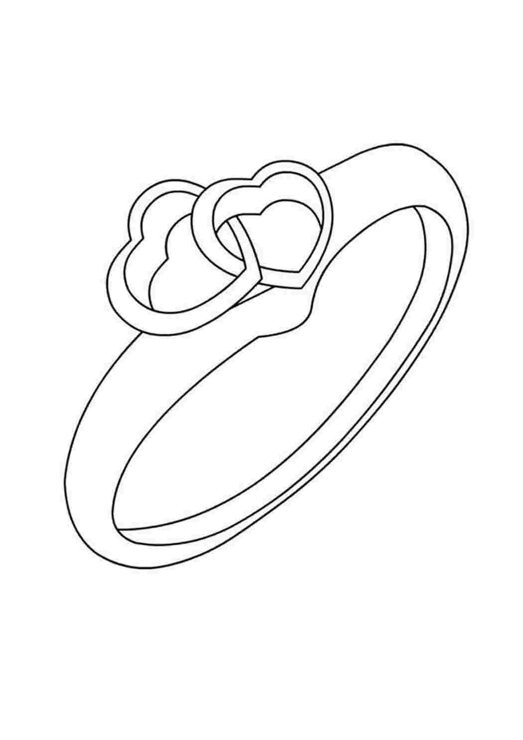 Кольцо раскраска для детей