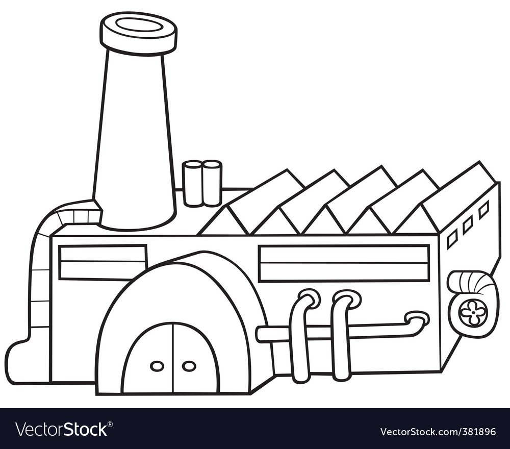 Газоперерабатывающий завод вектор