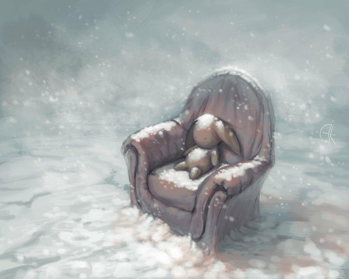 Уютные осенние иллюстрации с людьми