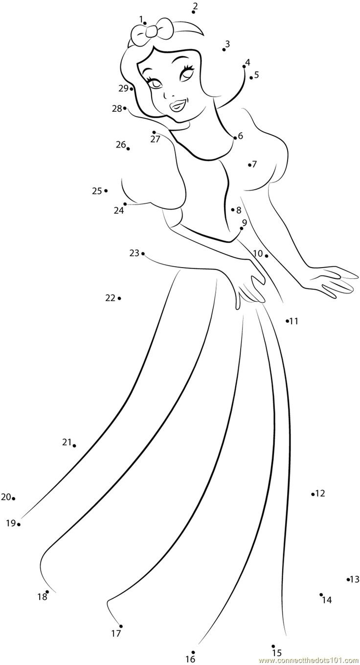 Диснеевские принцессы раскраски по номерам