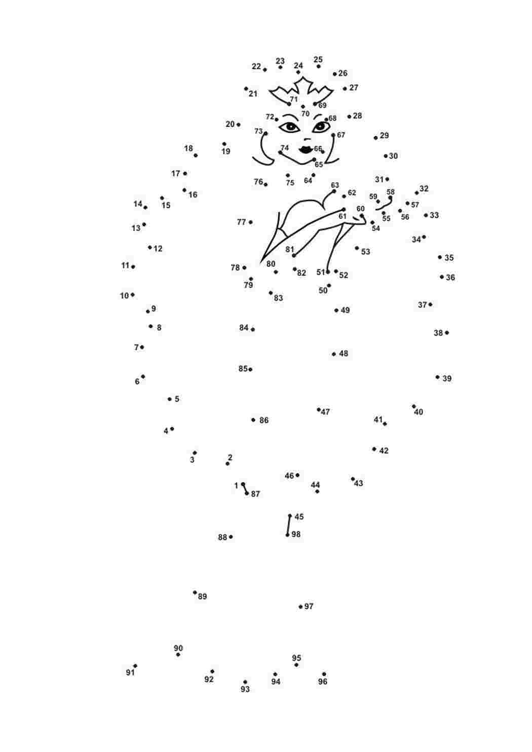 Рисование по точкам для взрослых