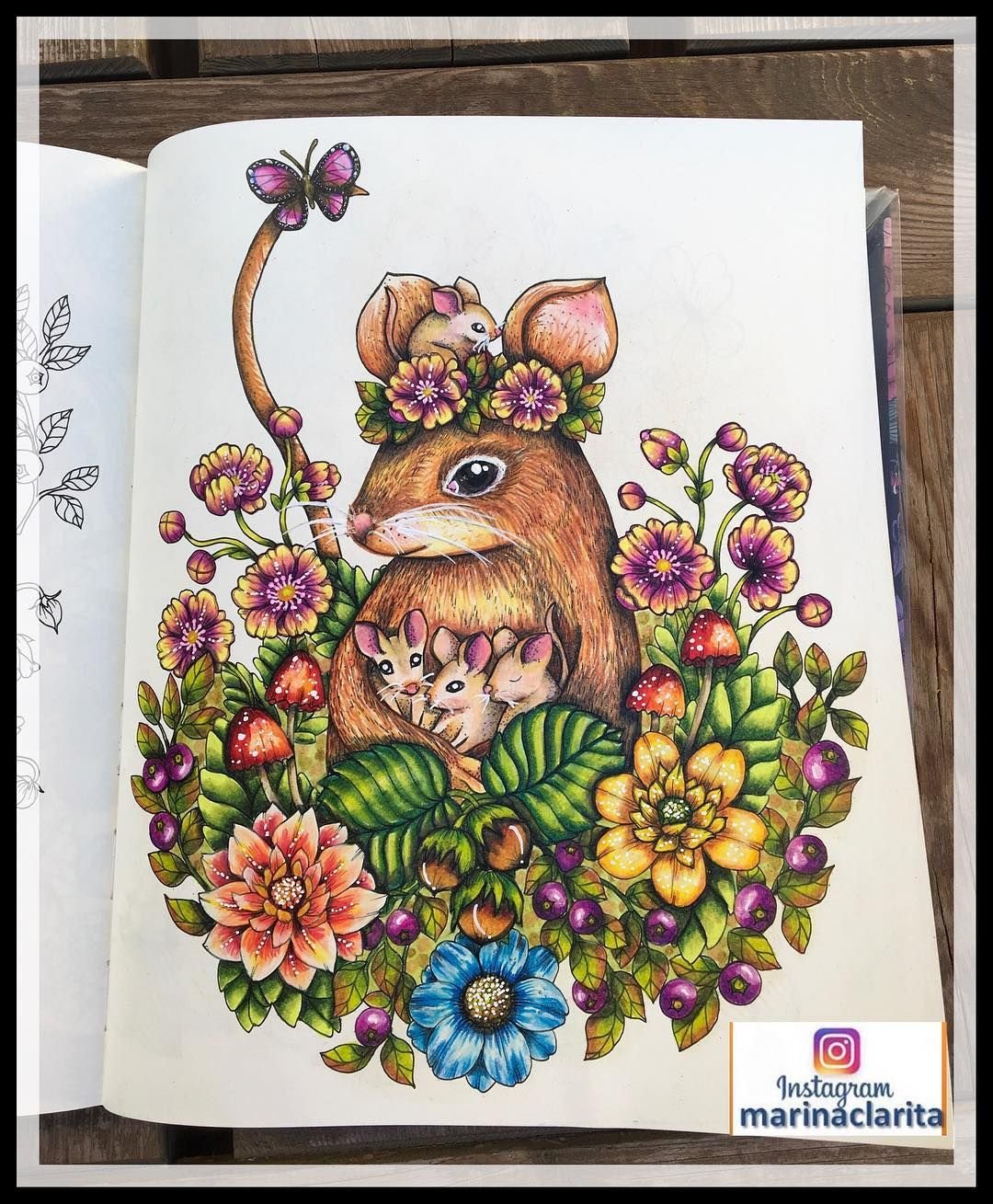 Раскраска Мария тролле кролик в рябчиках