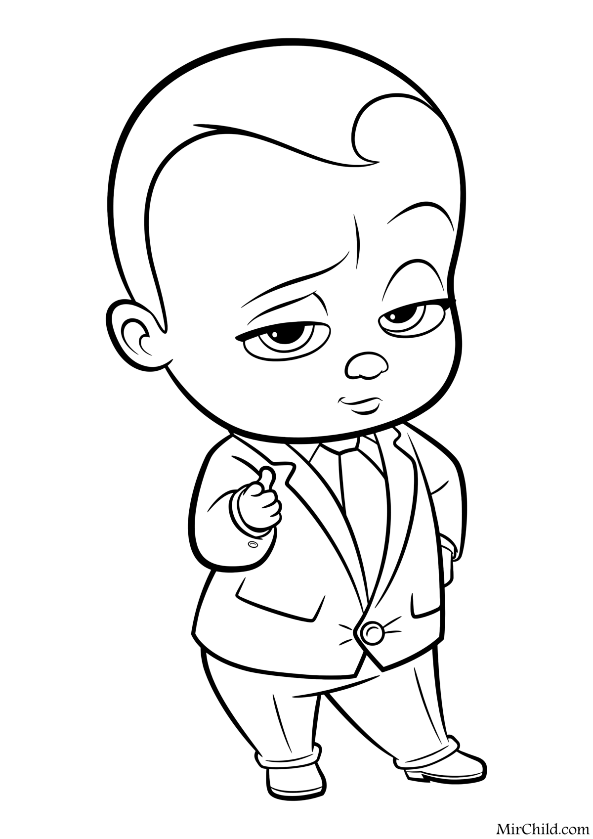 Незнайка раскраска для детей