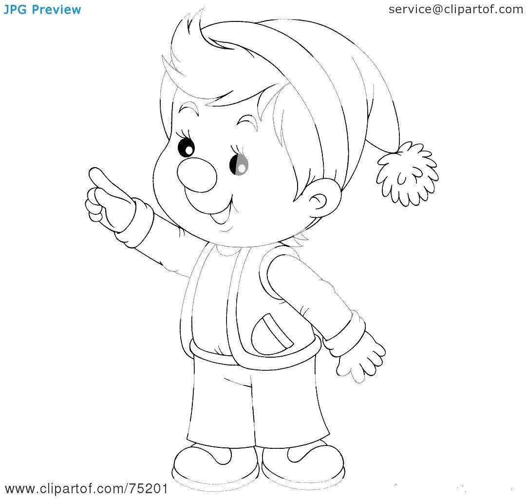 Незнайка рисунок