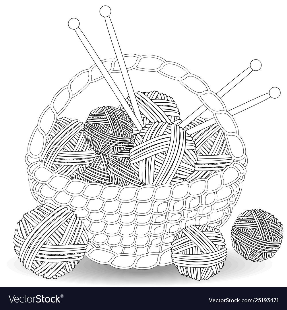 Клубочки и спицы