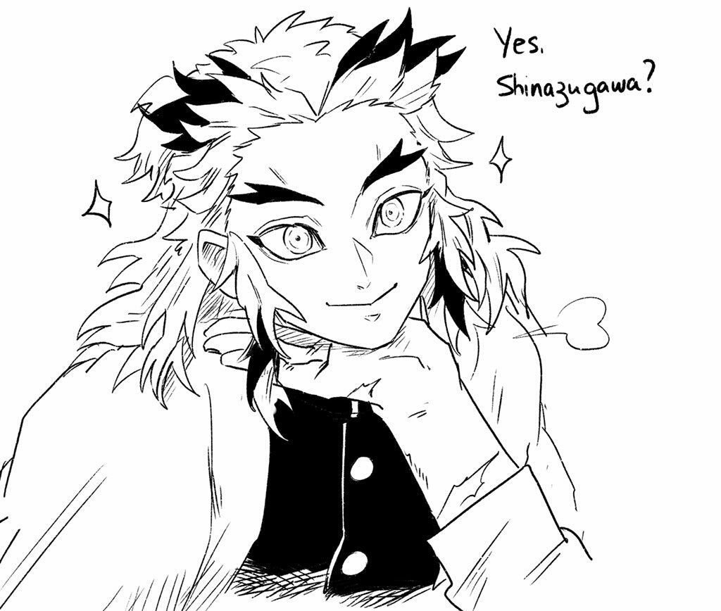 Когами Шинья скетч