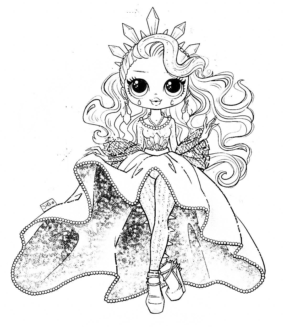 Раскраска реборн