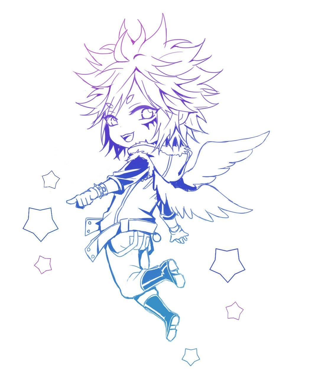 Кукла контурный рисунок