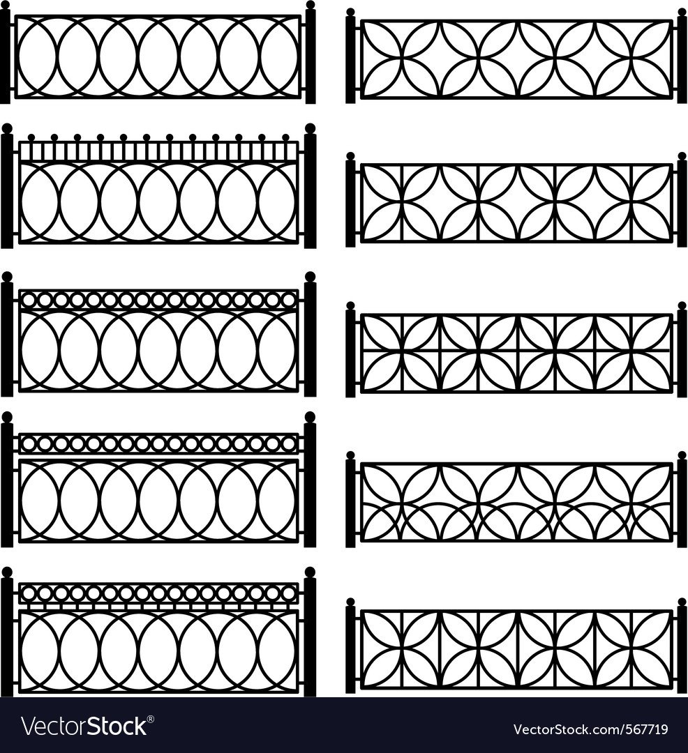 Оградка вектор