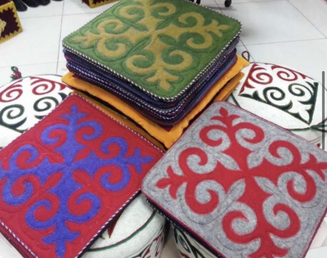 Войлочные изделия казахов