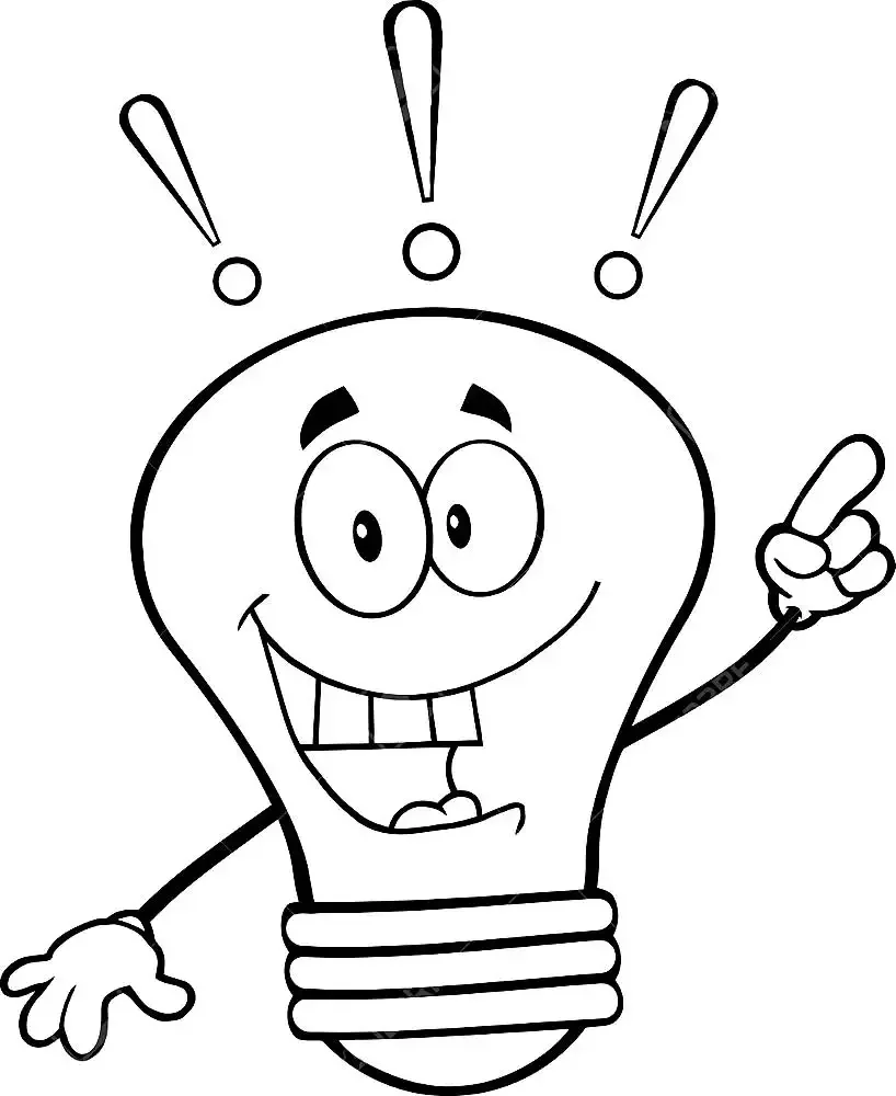 Энергосбережение раскраски для детей