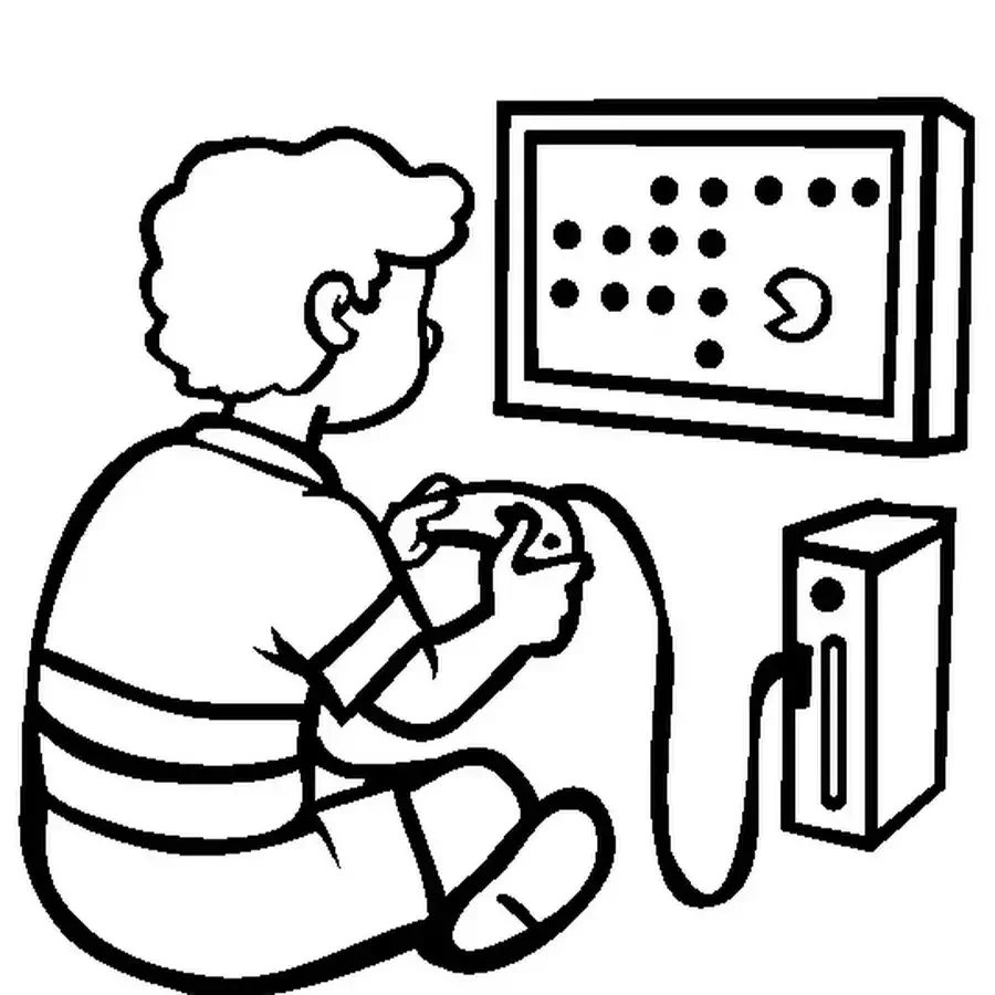 Домашний телефон рисунок