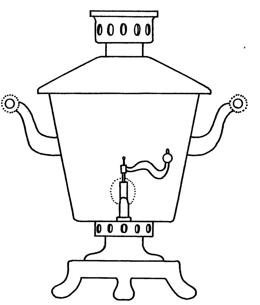 Сундук раскраска