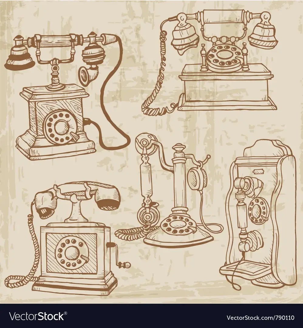 Эскиз старинных вещей