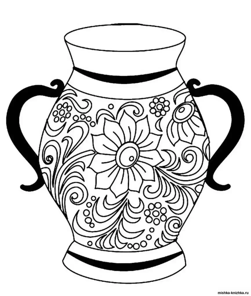 Ложка раскраска для детей