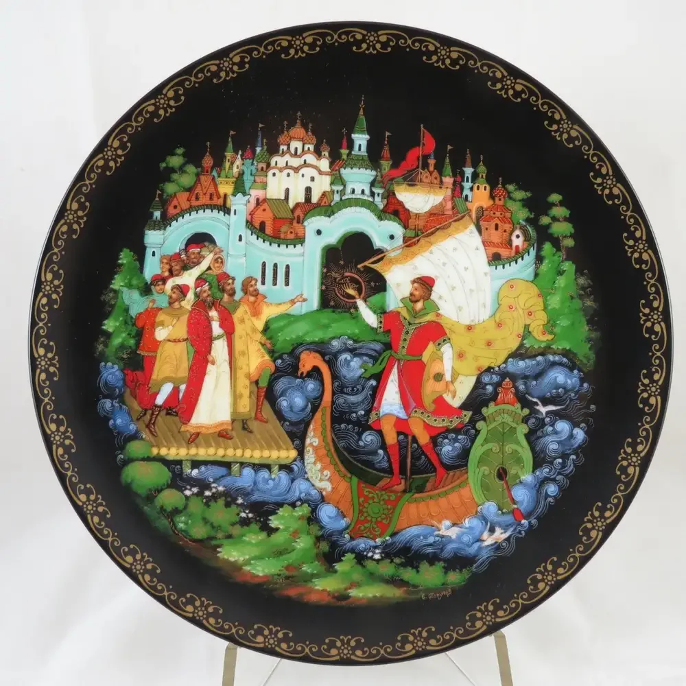 Искусство лаковой миниатюры Палех