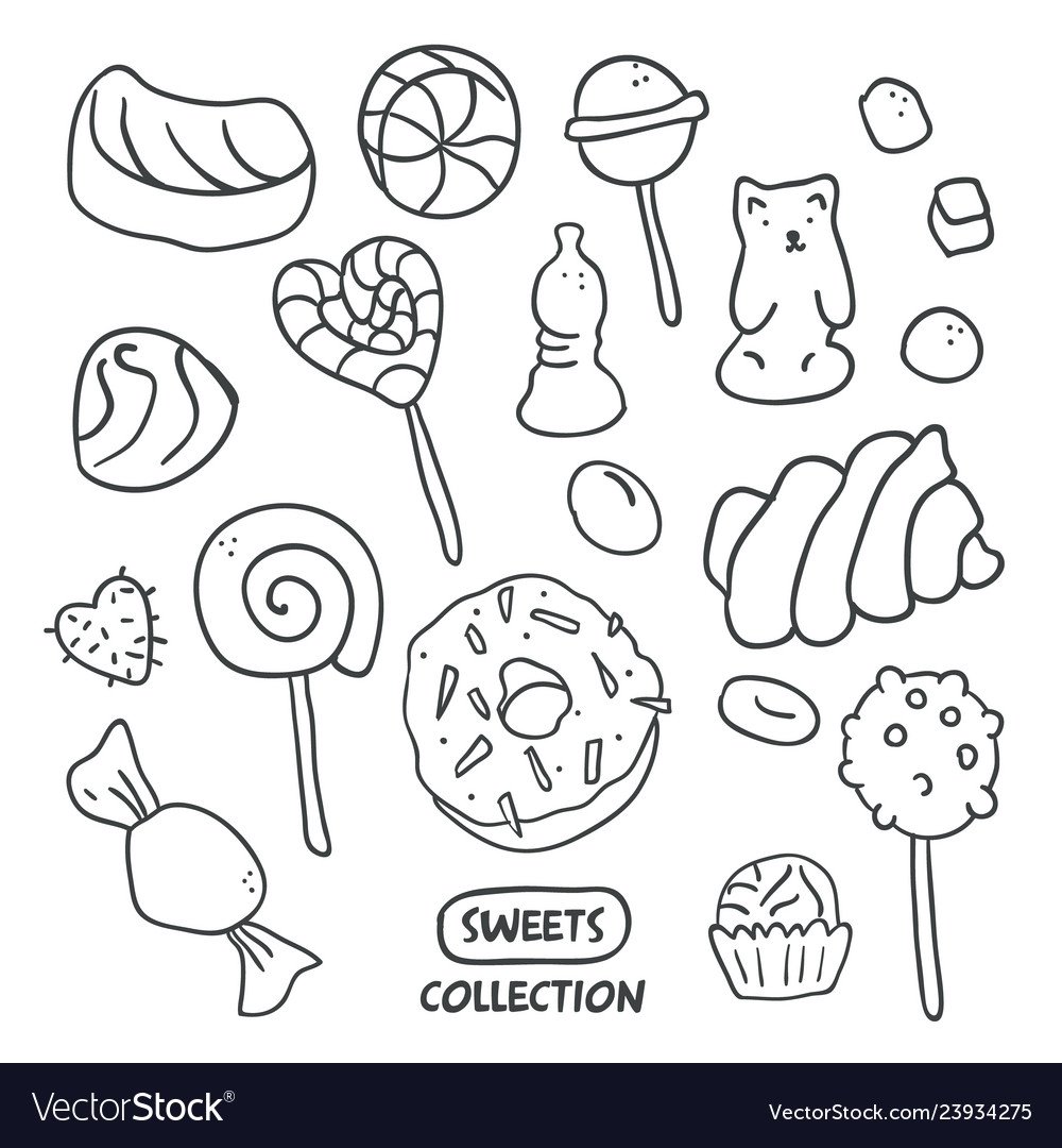 Ice Cream Sundae Coloring Pages