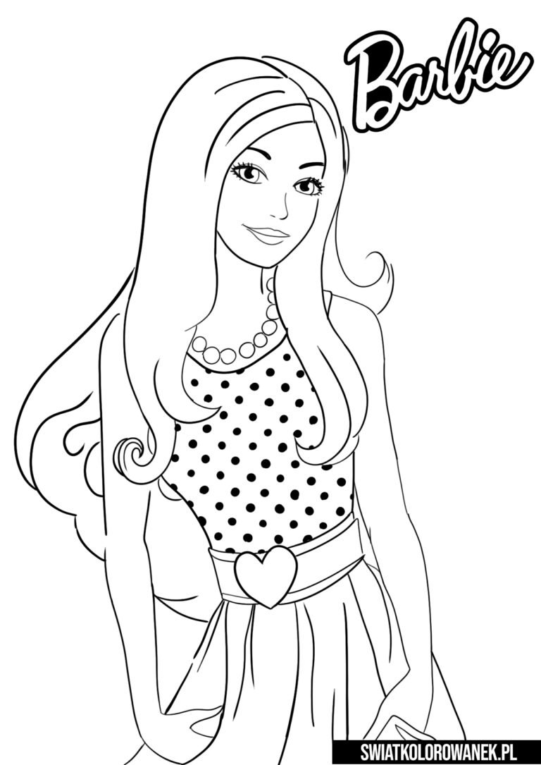 Комната Барби раскраска