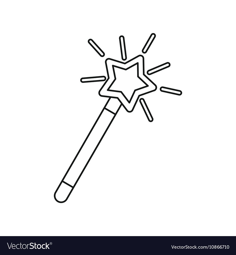 Палочка карандашом