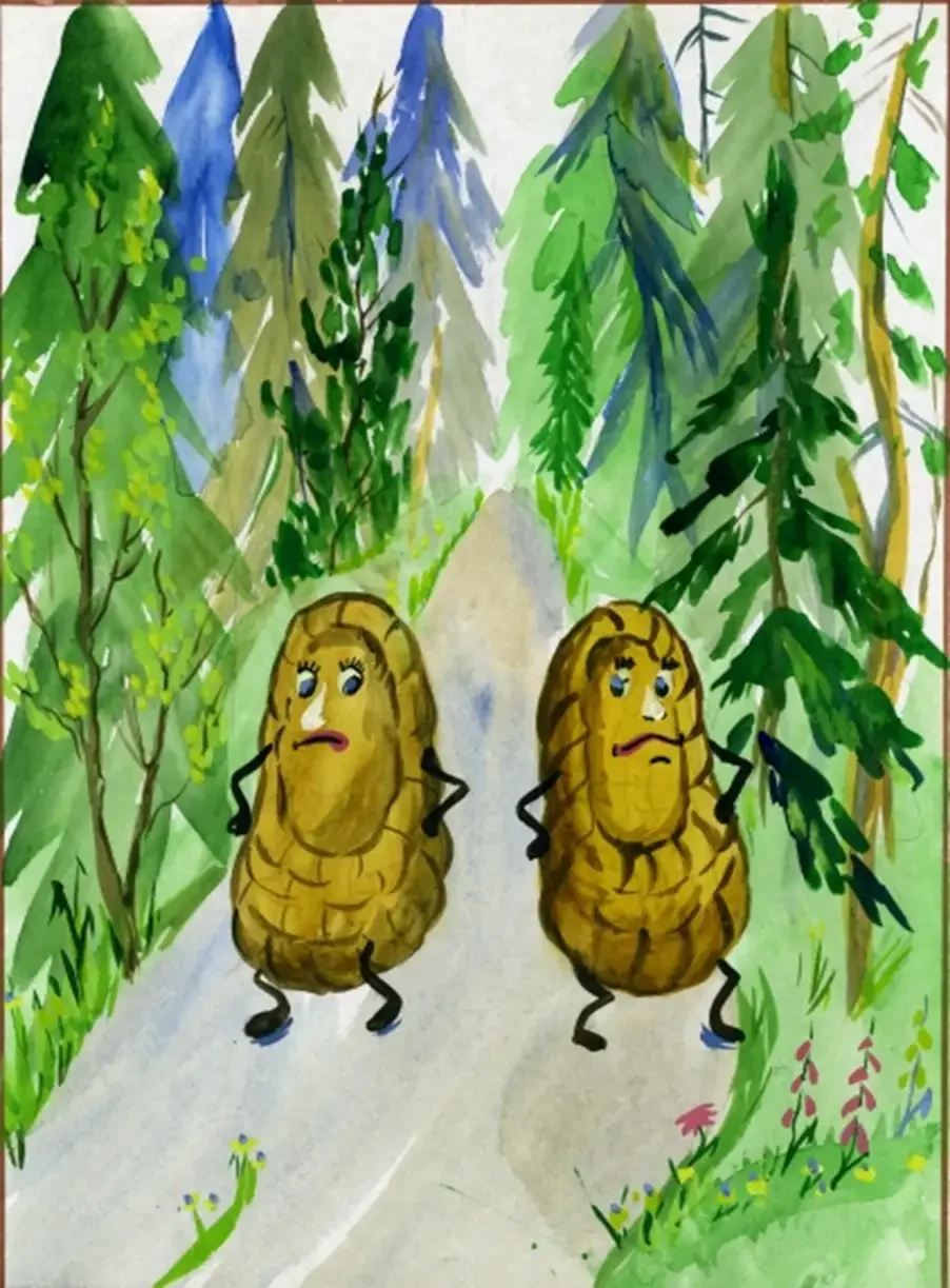 Зарисовки лягушек