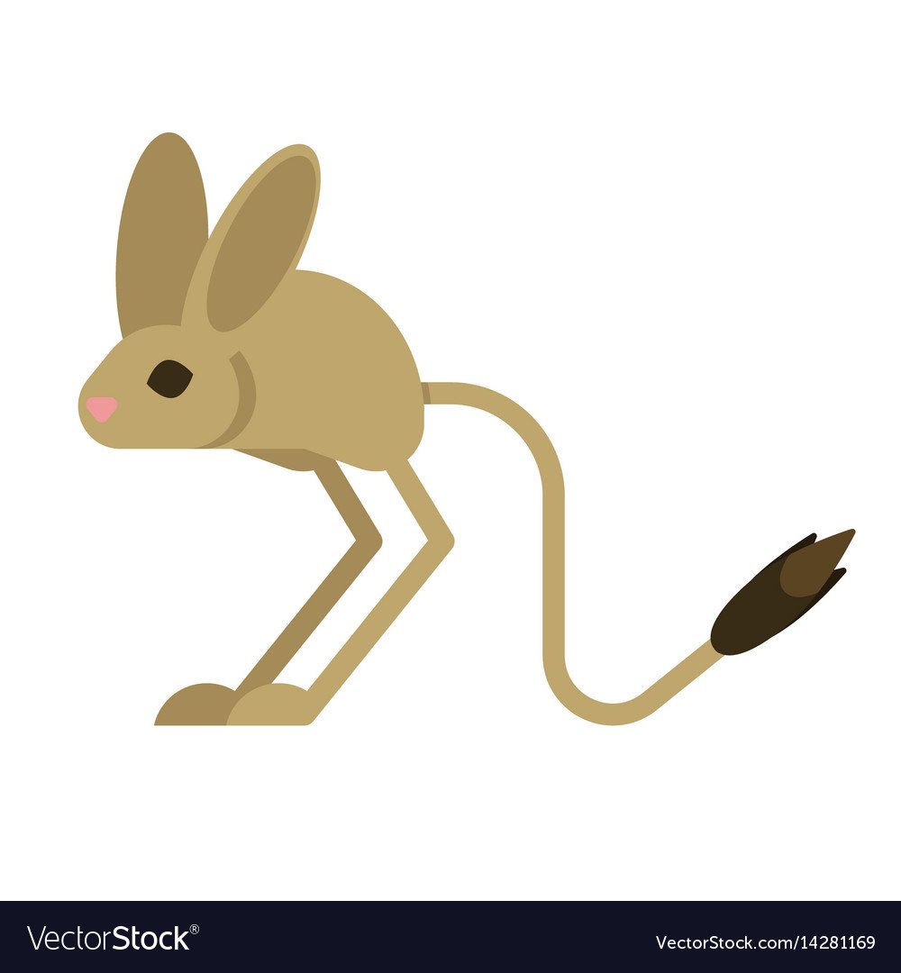 Тушканчик рисунок для детей