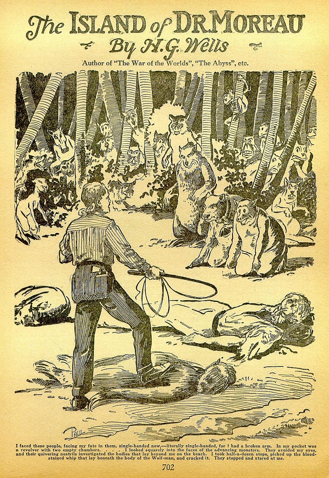 Остров доктора Моро иллюстрации