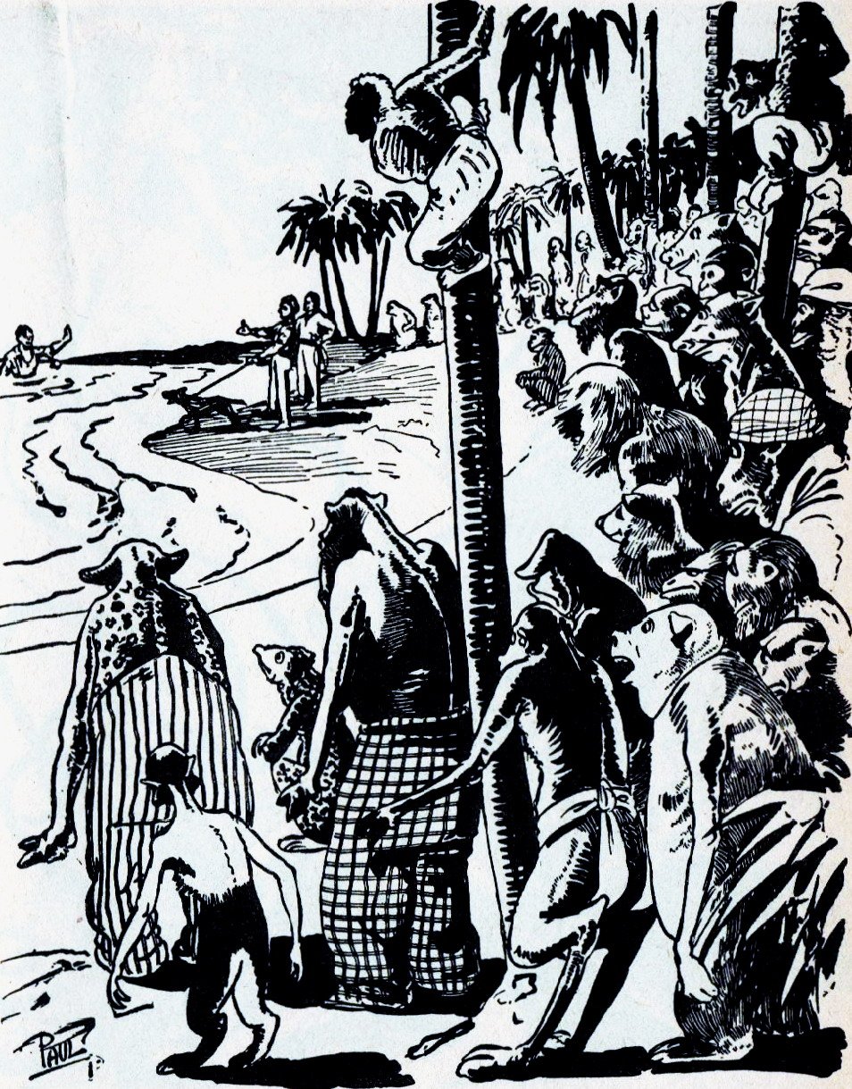 Остров доктора Моро иллюстрации к книге