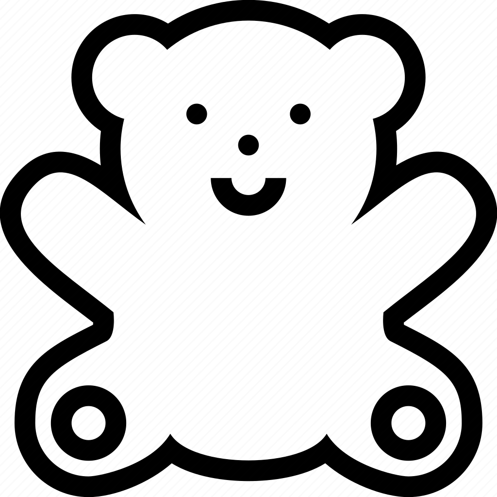 Мармеладный мишка нарисовать