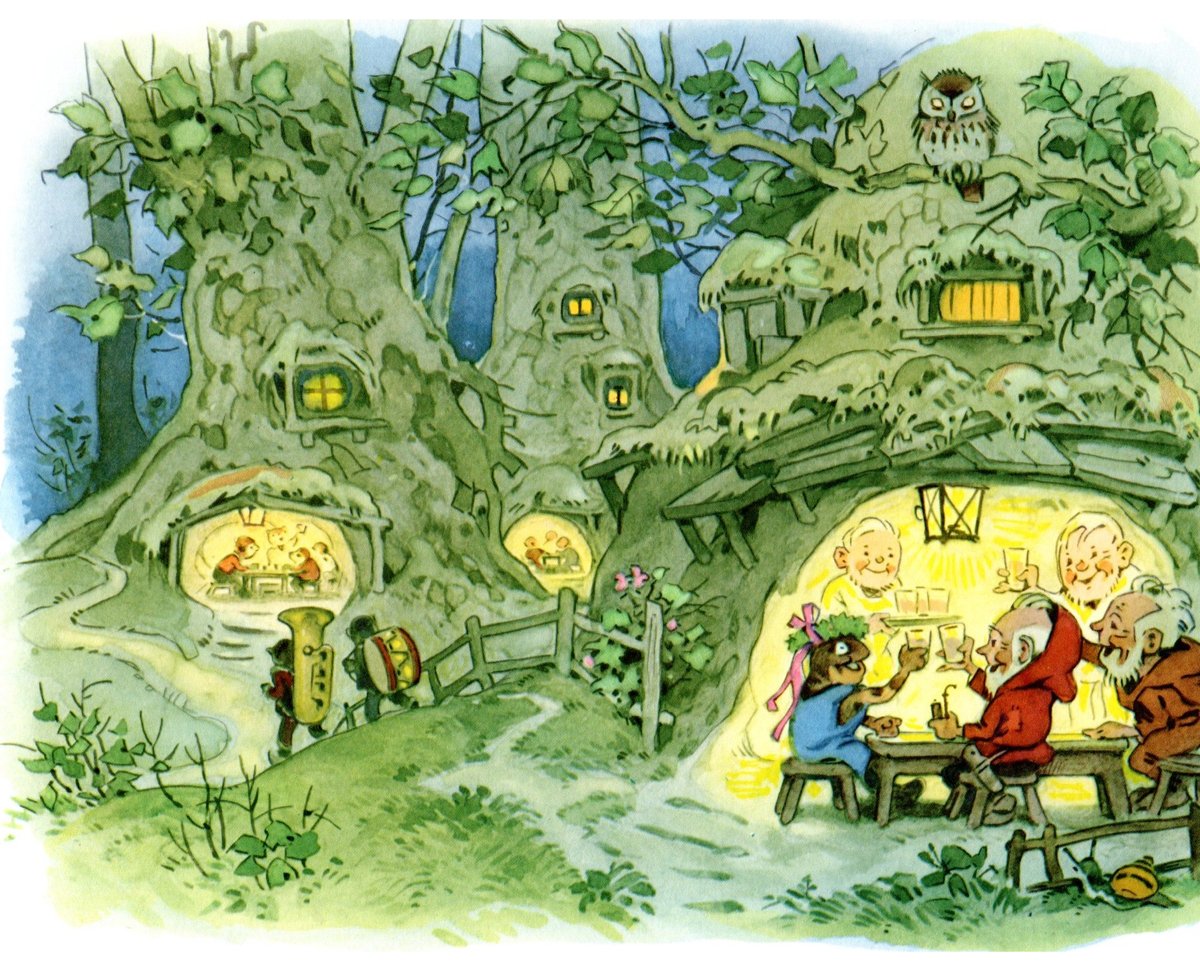 Fritz Baumgarten иллюстрации