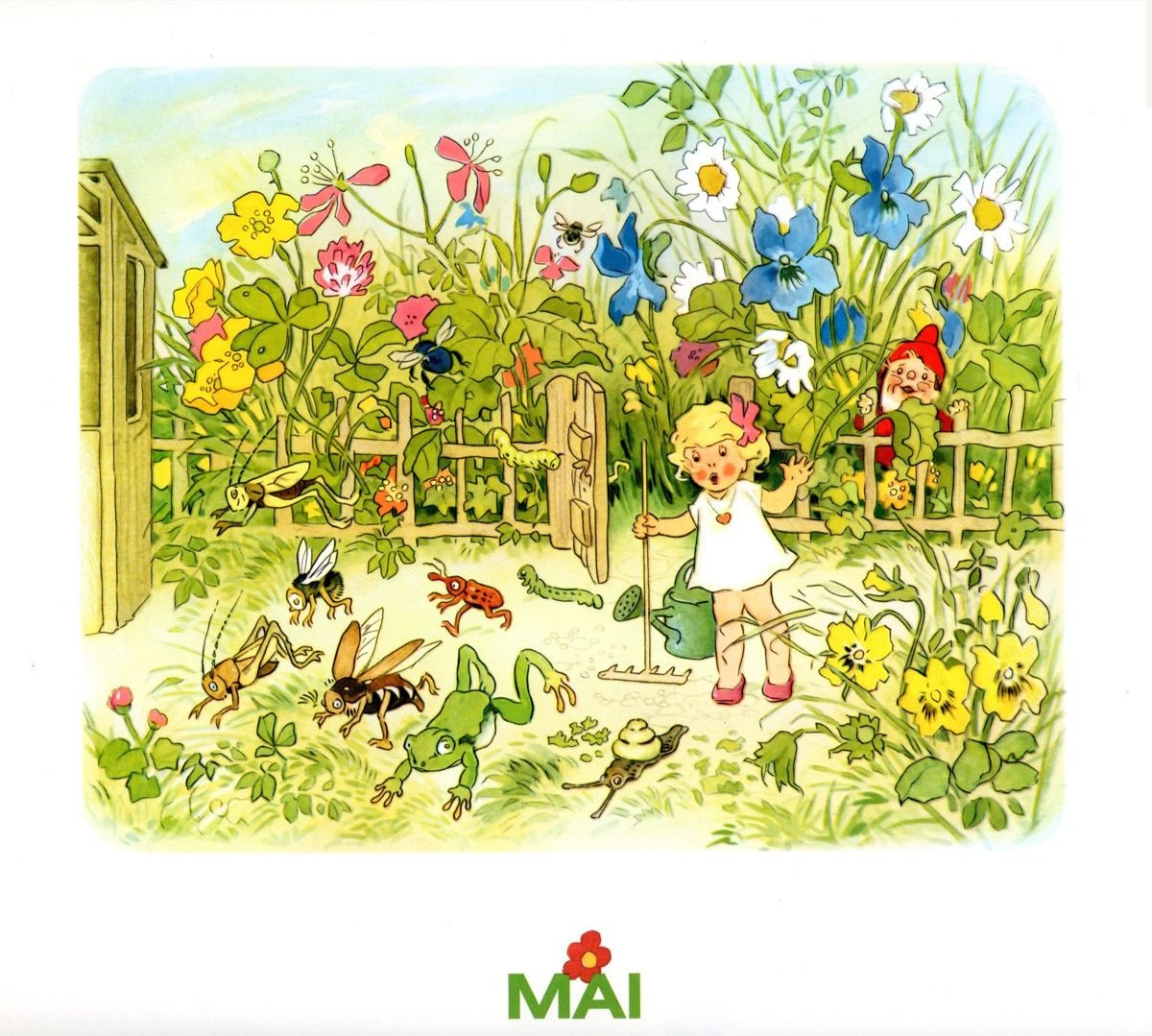 Иллюстрации Фриц Баумгартен Гномы