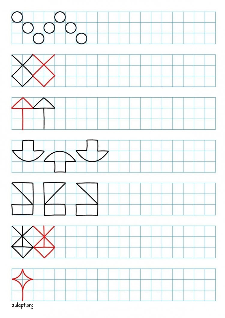 Узоры по клеточкам