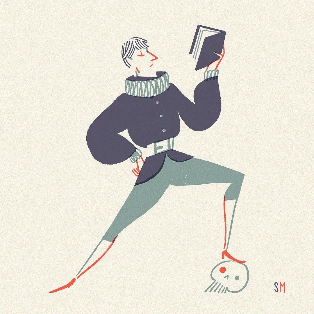 Гамлет зарисовка