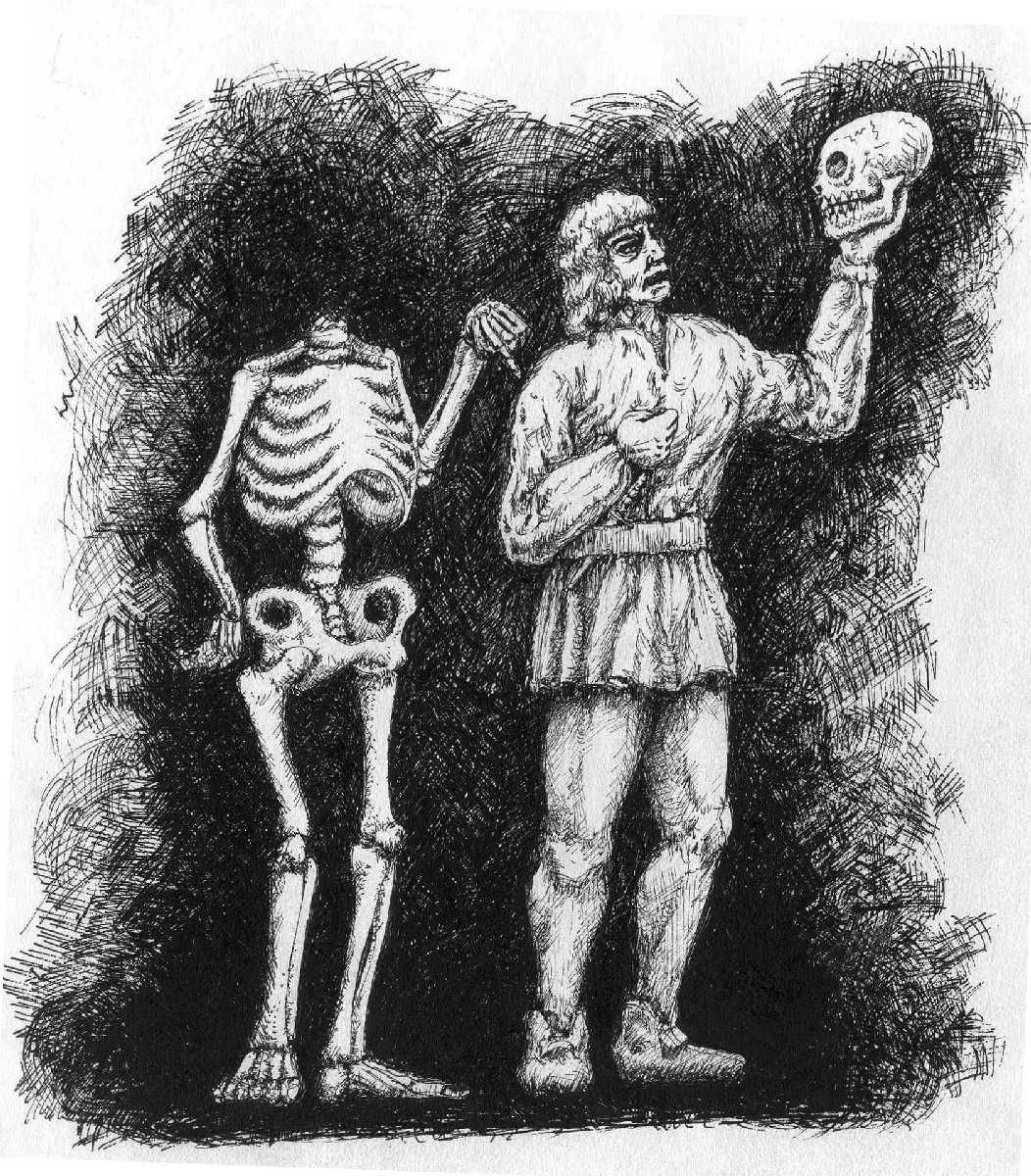 Гамлет рисунок