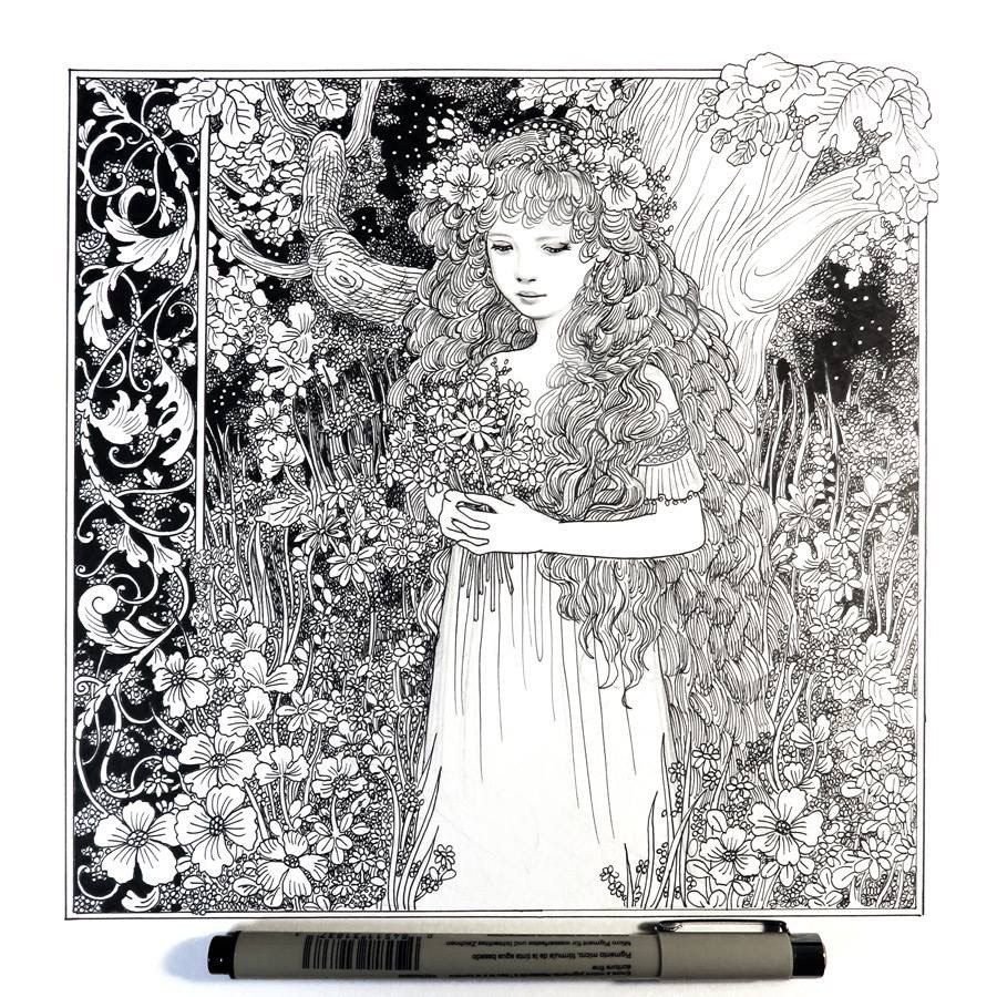 Клара Маркова раскраски антистресс