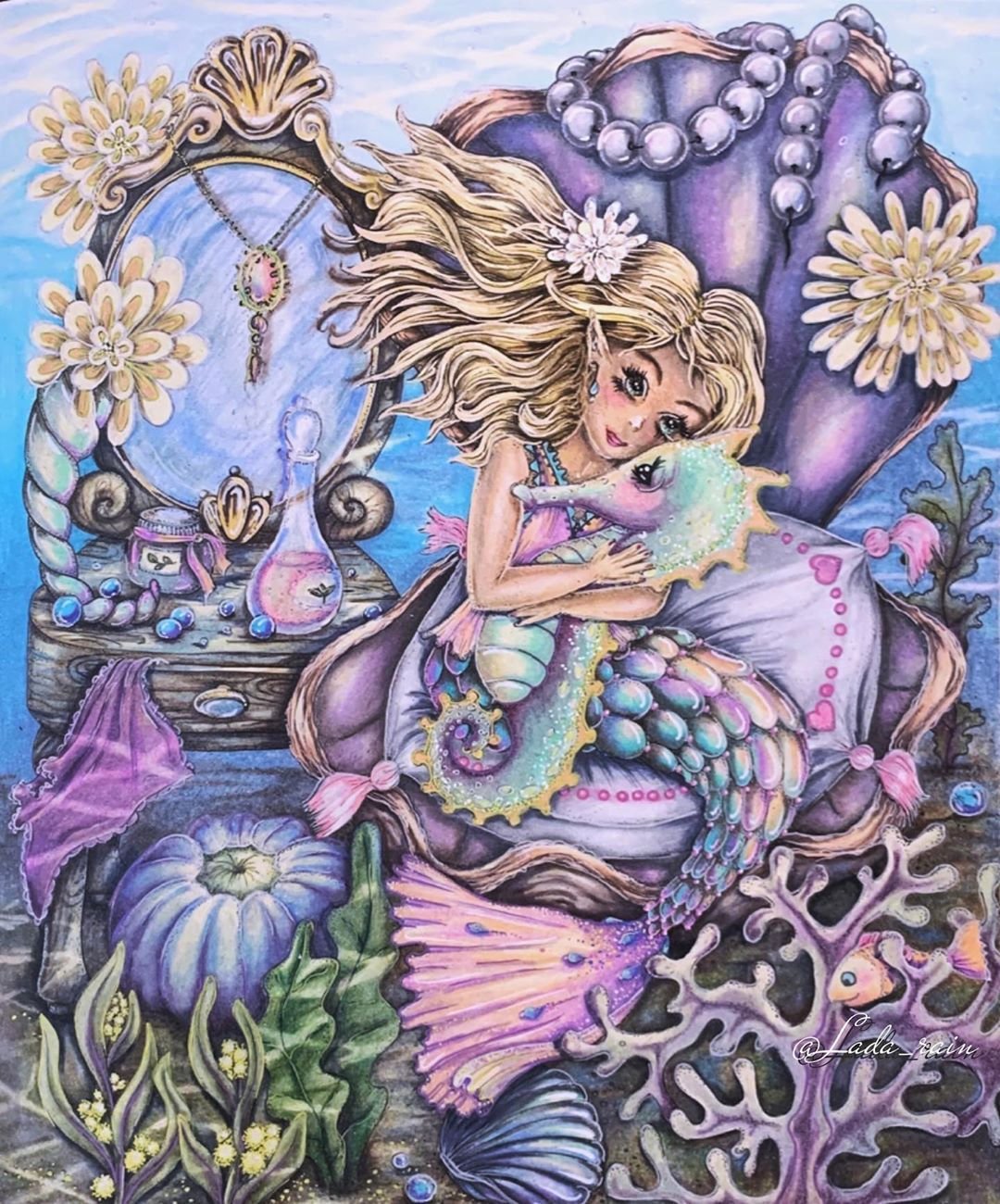 Fairy Mushroom Colorbook