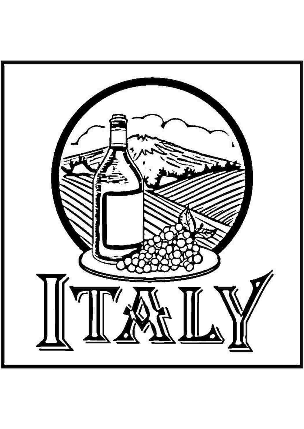 Пизанская башня раскраска