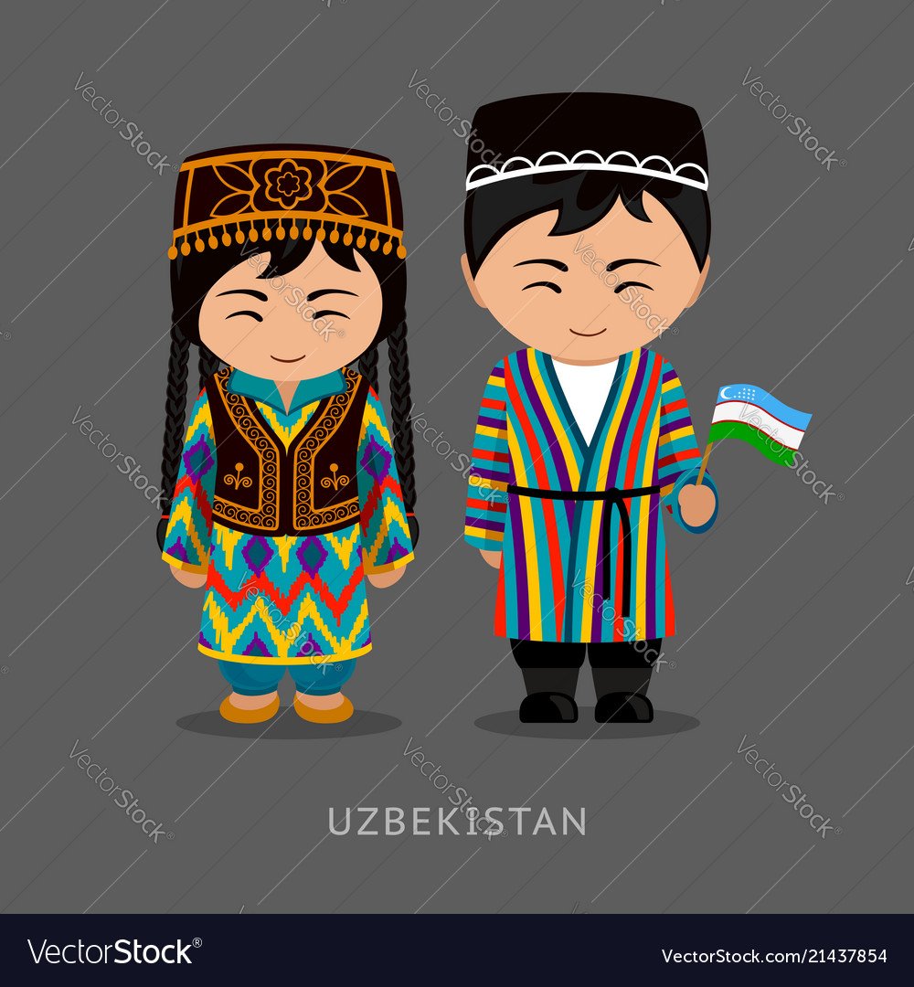 Башкирская Национальная одежда башкир раскраска