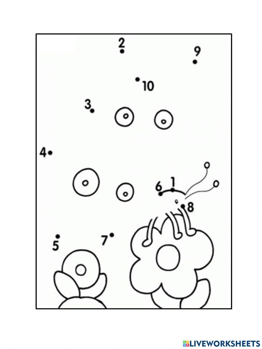 Соедини точки для дошкольников