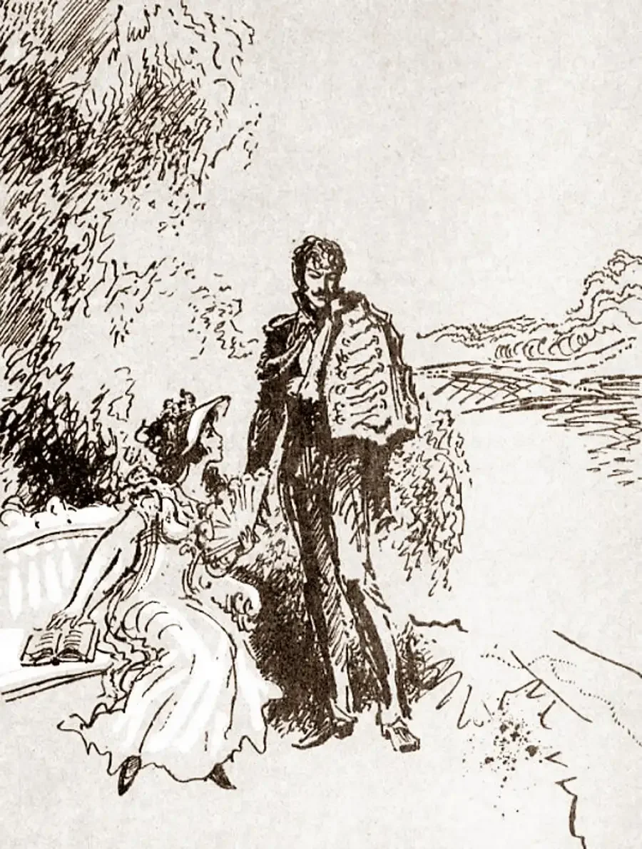 Иллюстрации к роману Пушкина Дубровский