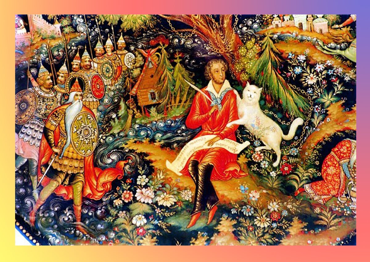 Палех сказка о мертвой царевне