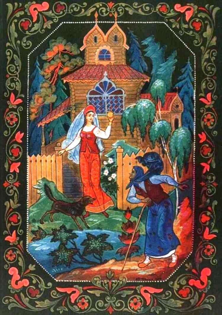 Пушкин сказка о царе Салтане Палех