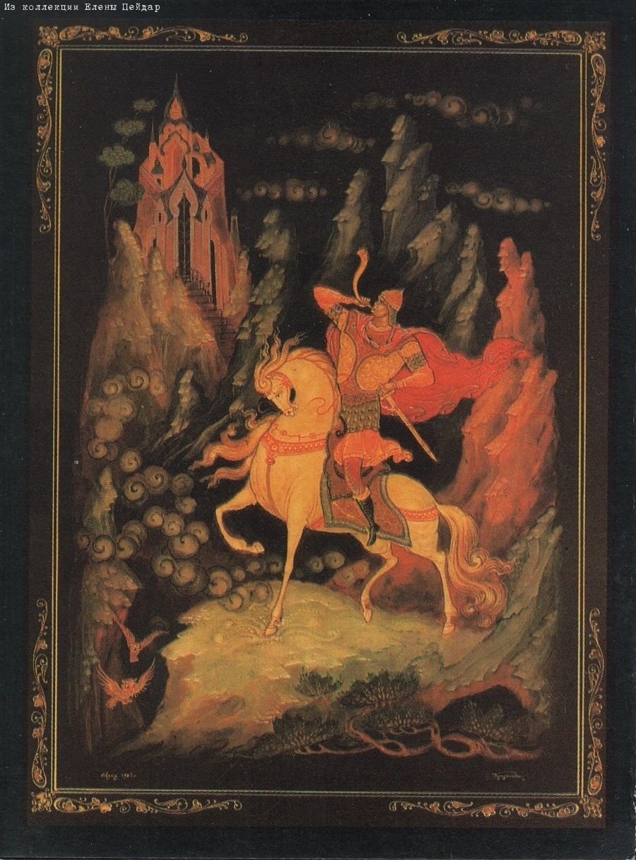 Палехская роспись сказки