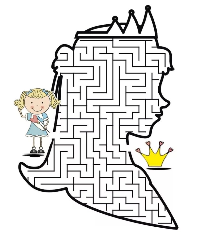 Лабиринт средней сложности