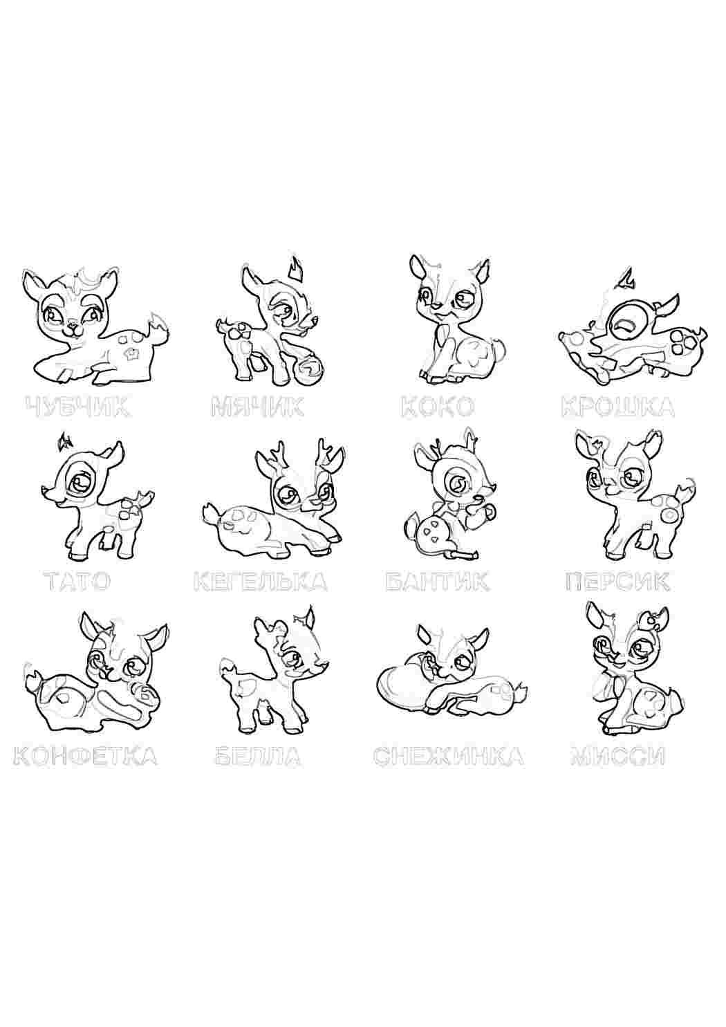 Маджики раскраски